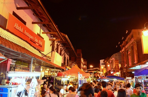 Malezja, Melacca, Night Market - nocny market