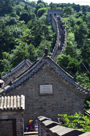 Chiny, okolice Mutianyu, Wielki Mur Chiński