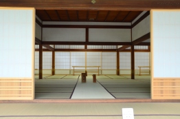 Japonia, Kyoto, Arashiyama, kompleks Tenryu-ji, jedno z pomieszczeń