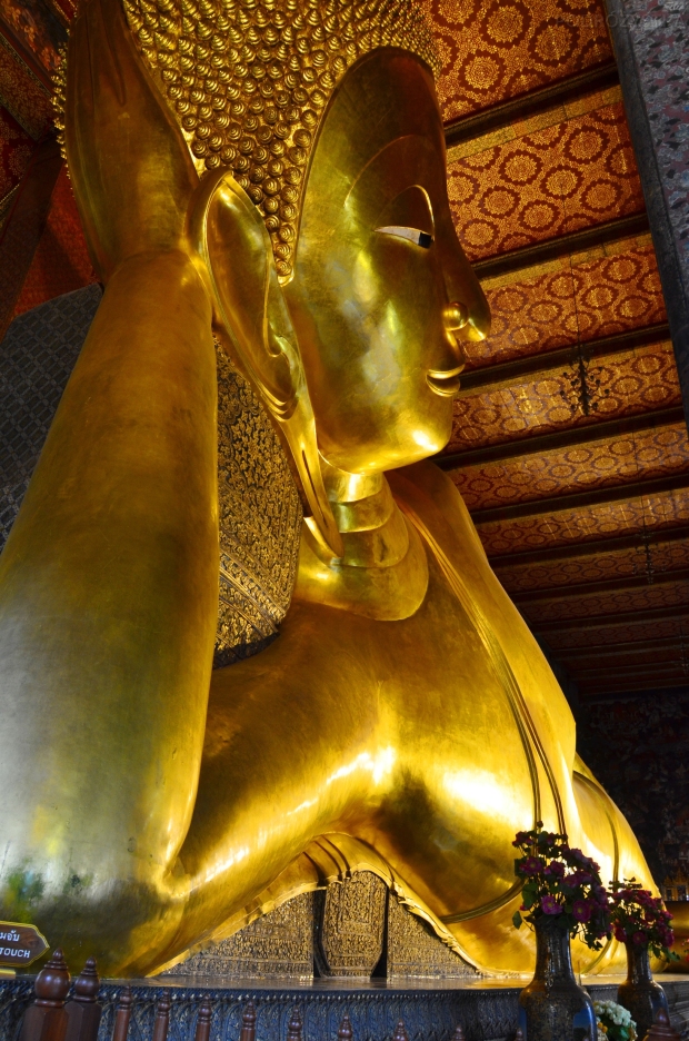 Tajlandia, Bangkok, świątynia Wat Pho, światynia leżącego Buddy